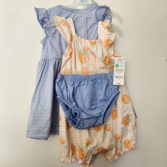 Carters Baby Girl Set 0-9m NWT - Picture 5 of 12